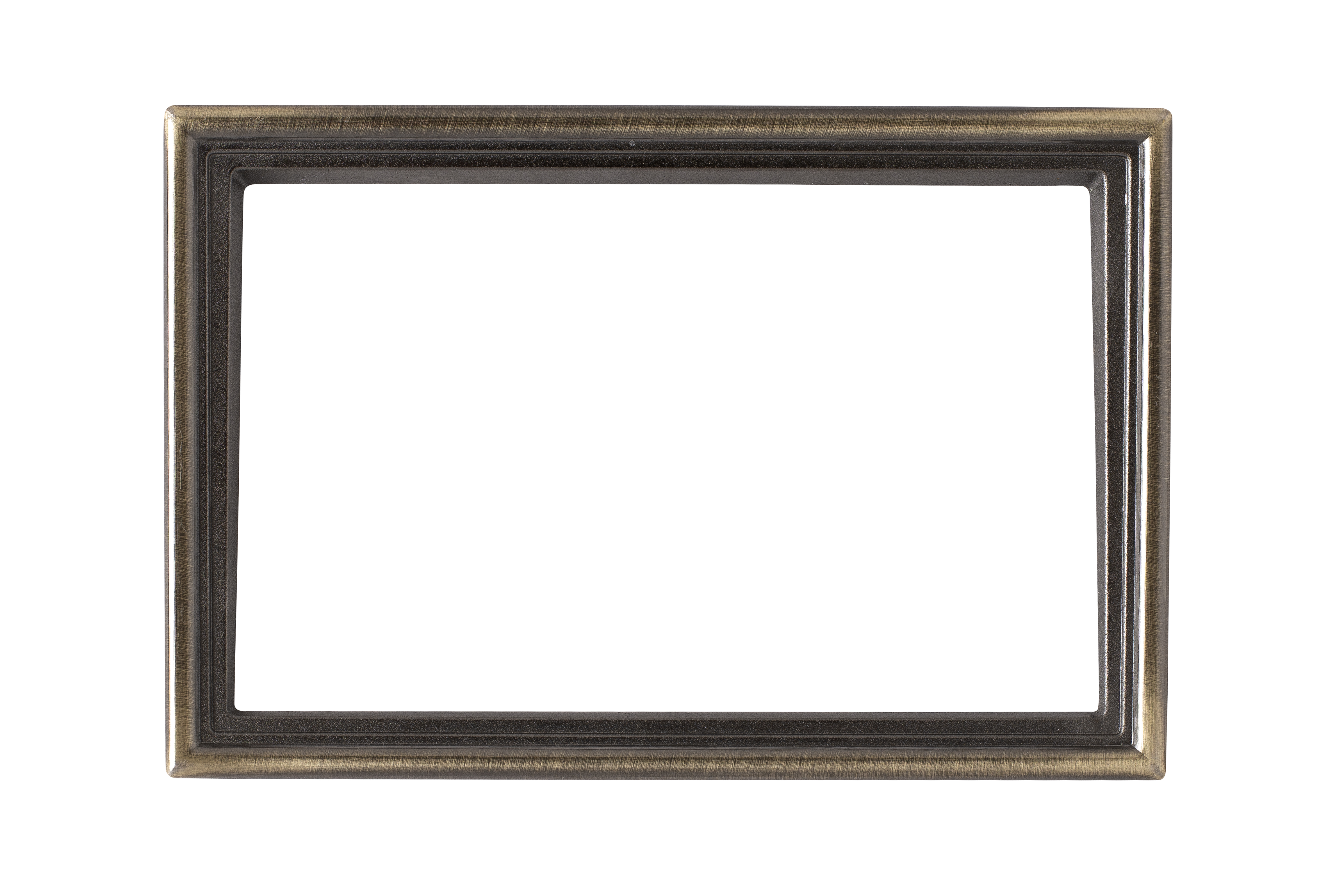 Cadre lisse Vieux bronze 16 x 10 - Image 1