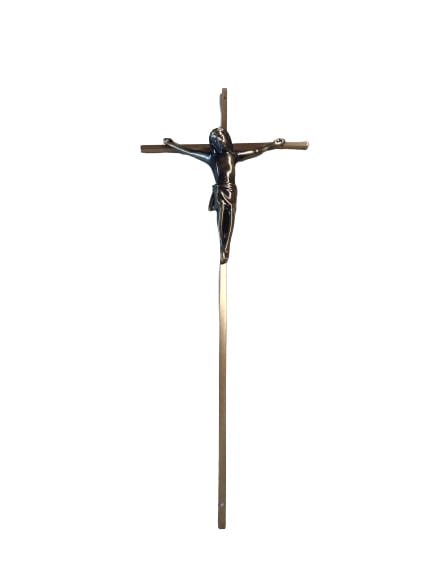 Croix Mont&eacute; Carlo Vieux bronze - Image 1
