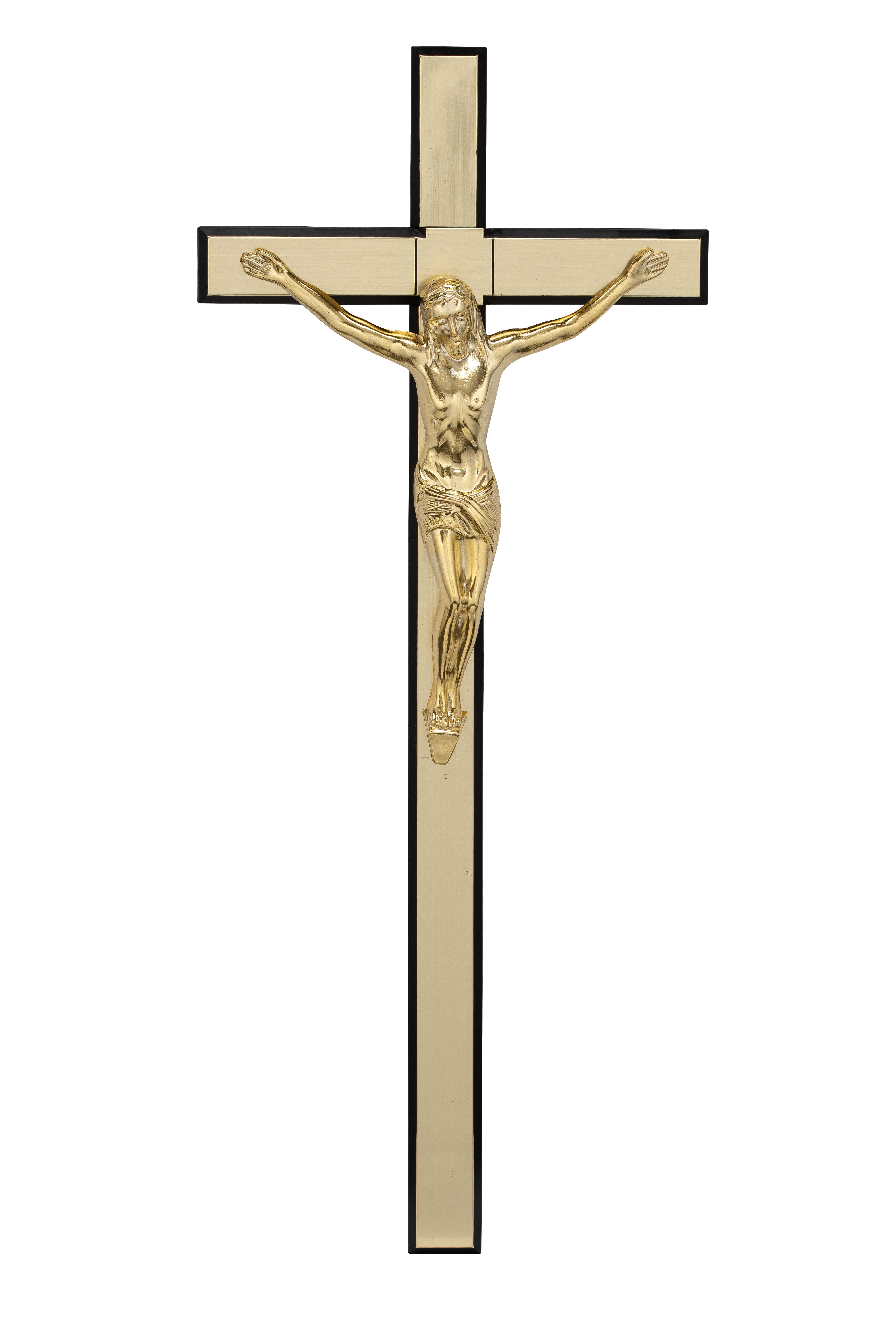 Croix Latine or avec christ non mont&eacute;e