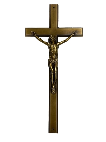 CROIX LISCIA Vieux Bronze