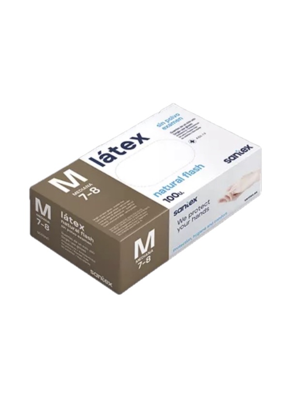 Gants latex S - boite de 100