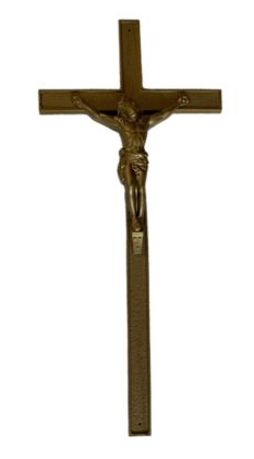 Croix plastique monobloc Vieux Bronze x 50